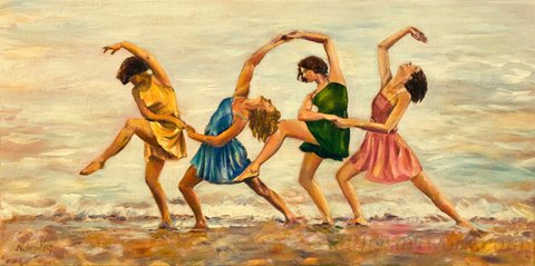 Four Dancers